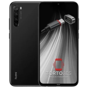 Redmi Note 8 z ilustracją złącza ładowania - naprawa złącza ładowania