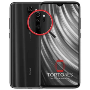 Redmi Note 8 Pro z lupą na tylnych aparatach - wymiana tylnej kamery