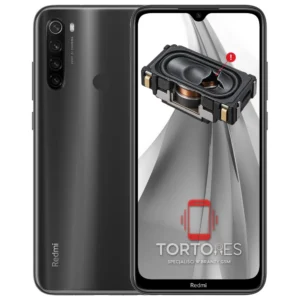 Redmi Note 8T z symbolem głośnika multimedialnego - wymiana głośnika multimedialnego