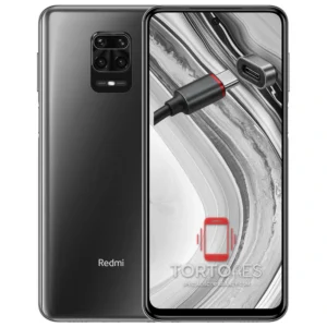 Redmi Note 9 Pro z ilustracją złącza ładowania - naprawa złącza ładowania
