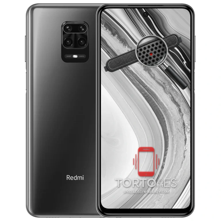 Redmi Note 9 Pro z symbolem głośnika rozmów - wymiana głośnika rozmów