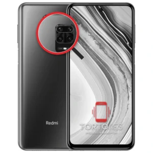 Redmi Note 9 Pro z lupą na tylnych aparatach - wymiana tylnej kamery