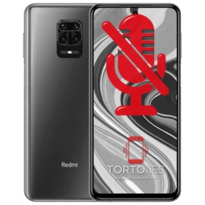 Redmi Note 9S z symbolem mikrofonu - naprawa mikrofonu