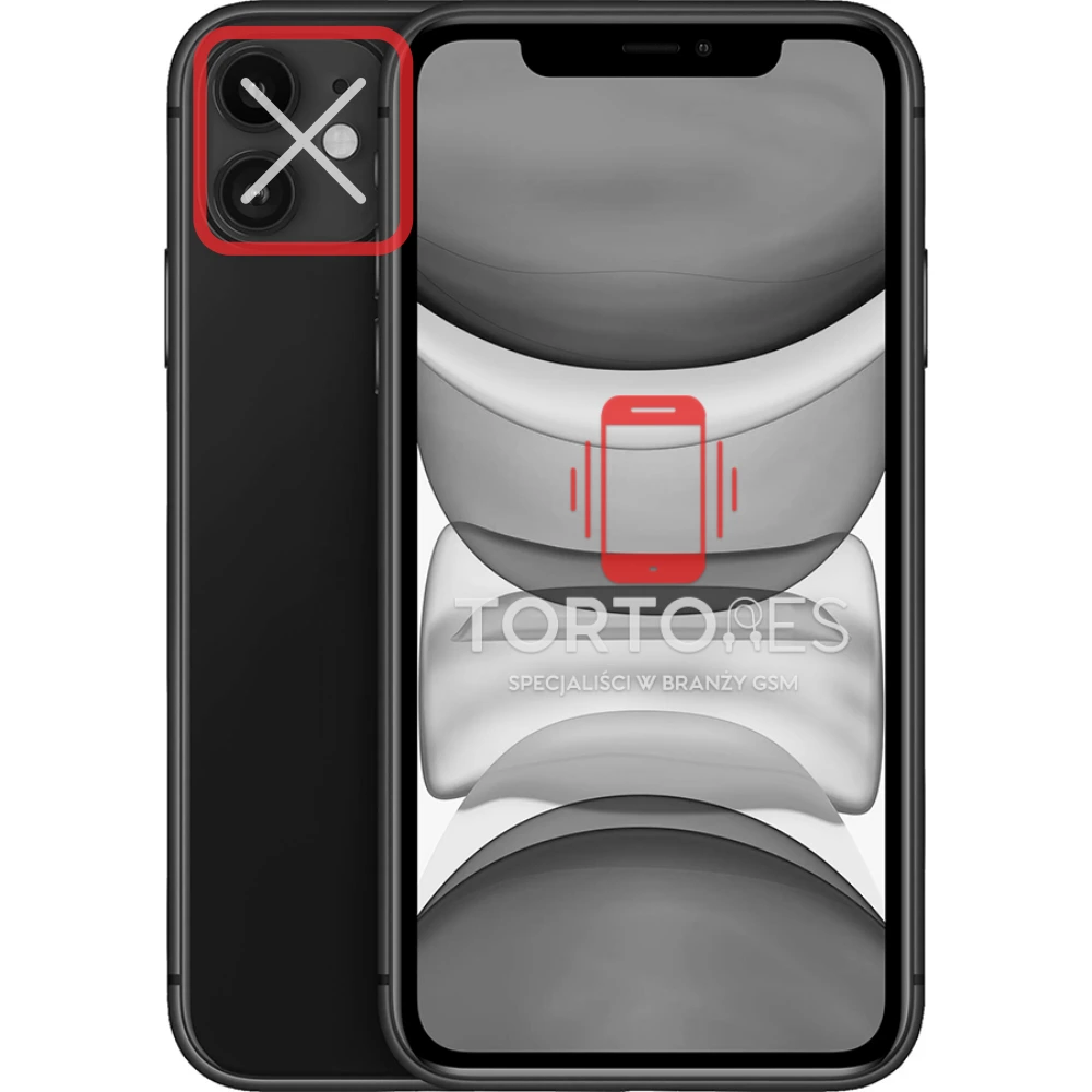 iPhone 11 - wymiana tylnej kamery
