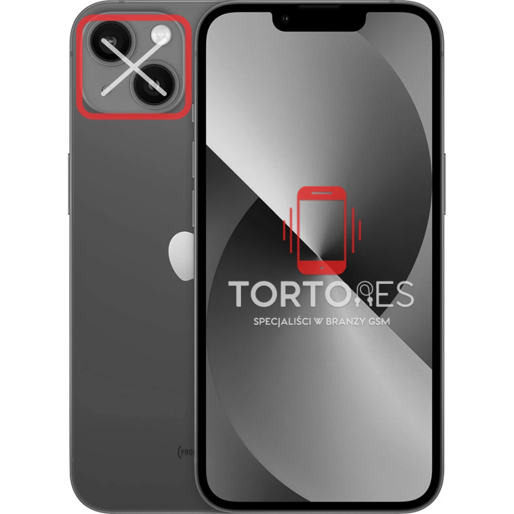 iPhone 13 mini - wymiana tylnej kamery