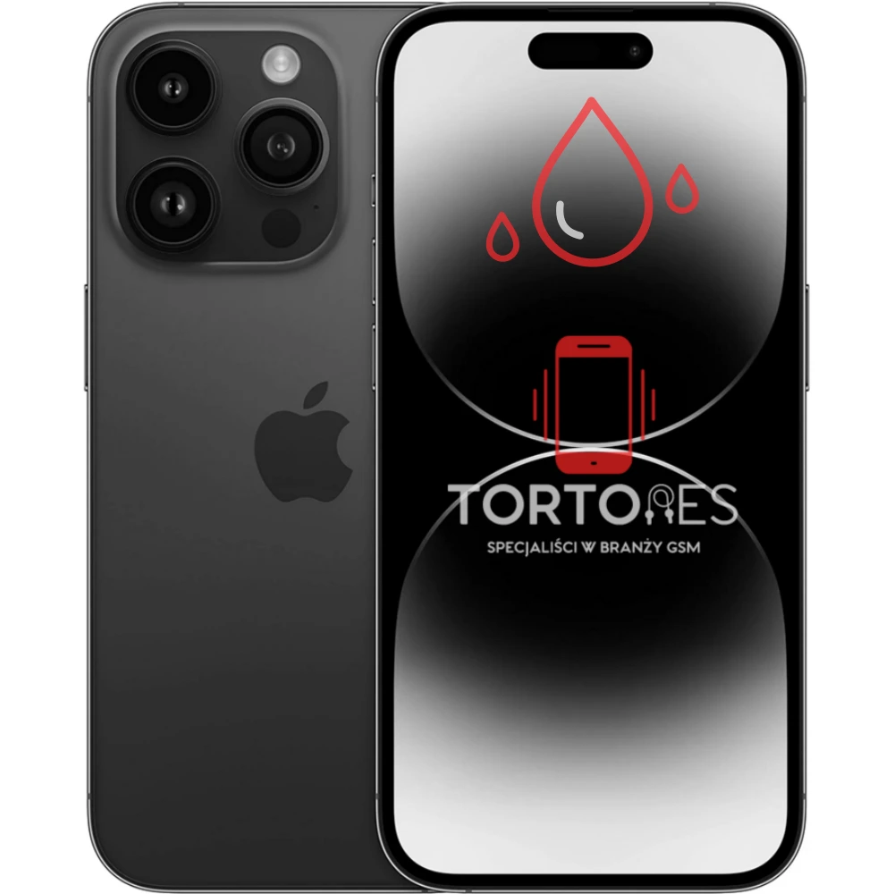 iPhone 14 Pro Max - czyszczenie po zalaniu