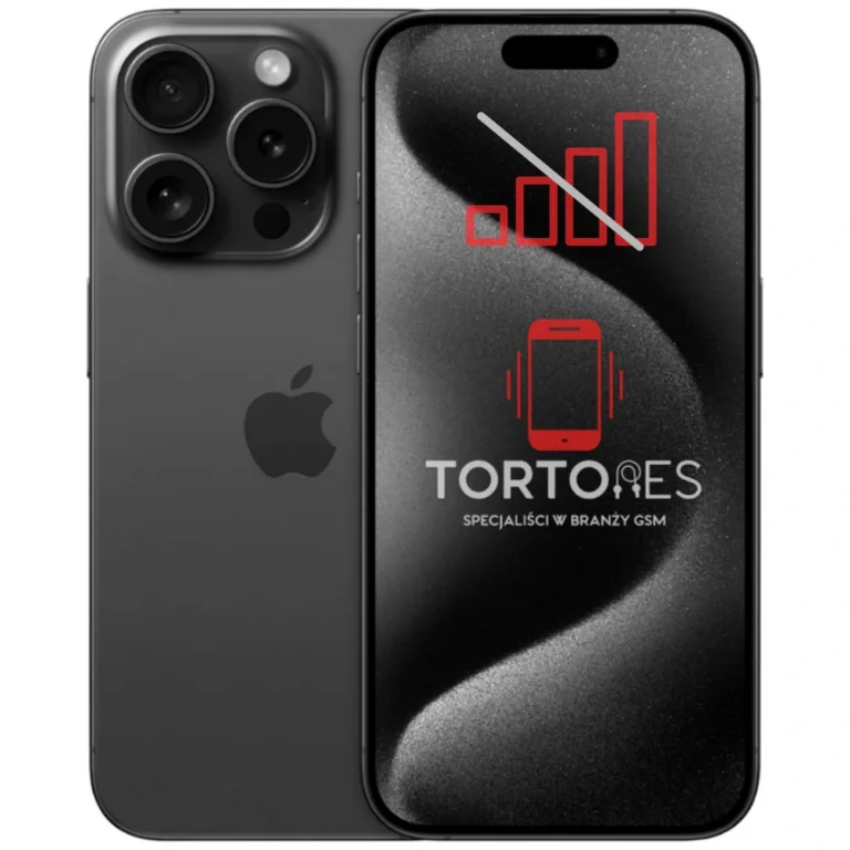 iPhone 15 Pro Max - naprawa braku zasięgu