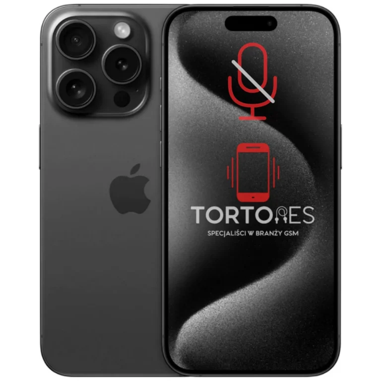 iPhone 15 Pro Max - wymiana mikrofonu