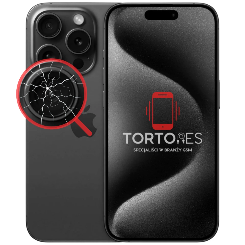 iPhone 15 Pro Max - wymiana szybki aparatu