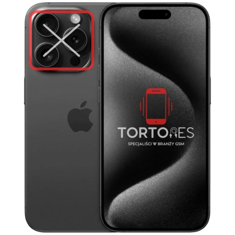 iPhone 15 Pro Max - wymiana tylnej kamery