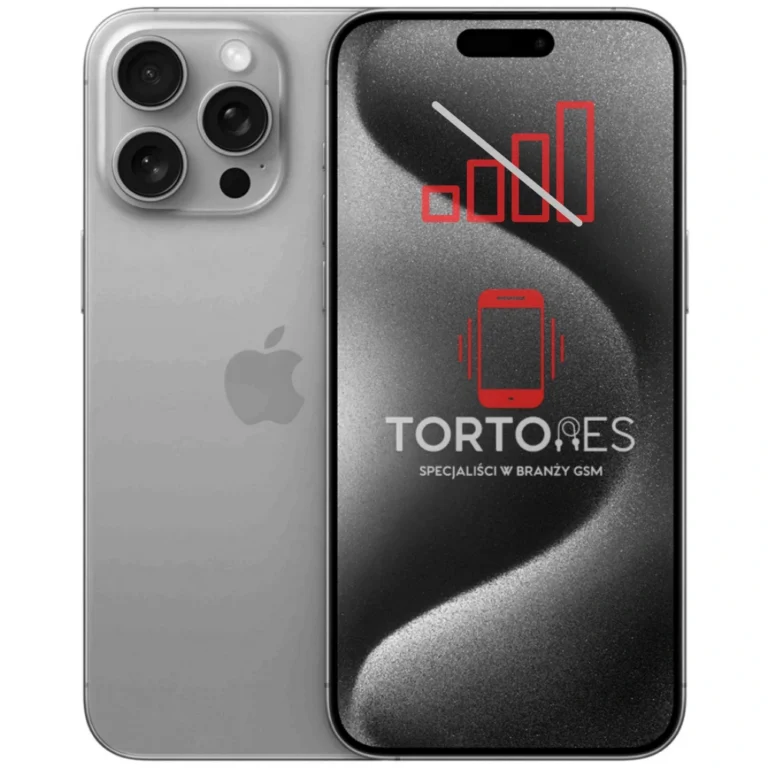iPhone 15 Pro - naprawa braku zasięgu