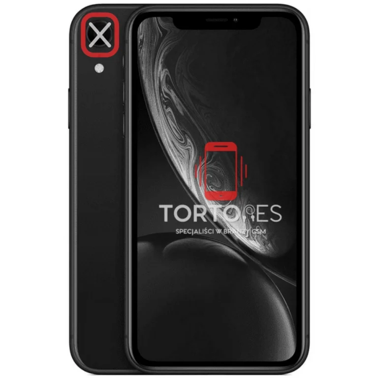 iPhone XR - wymiana tylnej kamery