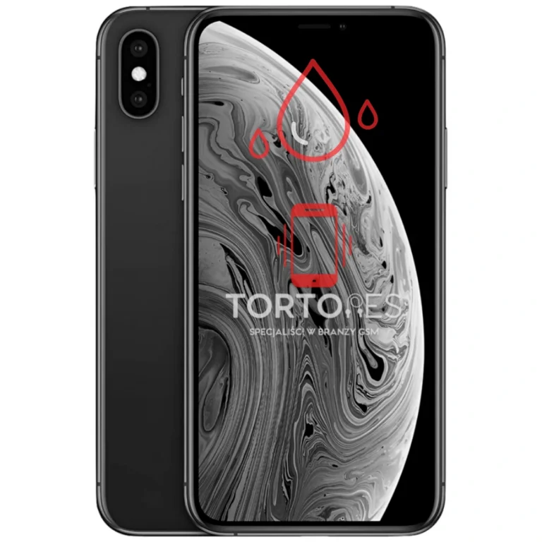 iPhone XS Max - czyszczenie po zalaniu
