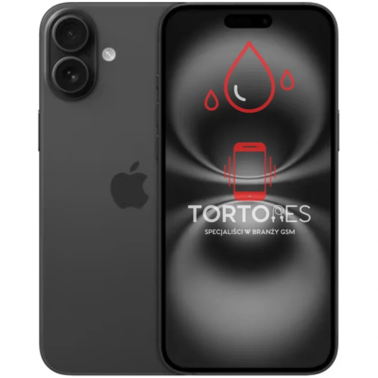 iPhone 16 - czyszczenie po zalaniu