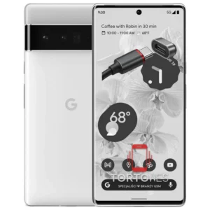 Google Pixel 6 Pro z ilustracją złącza ładowania - naprawa złącza ładowania