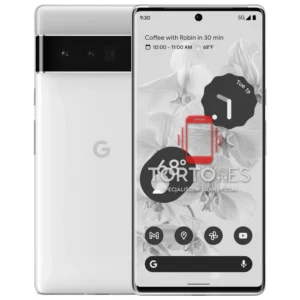 Google Pixel 6 Pro - widok przodu i tyłu telefonu