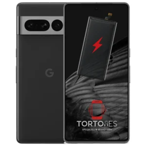 Google Pixel 7 Pro z ilustracją baterii - wymiana baterii