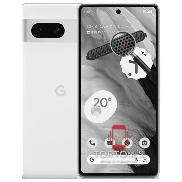 Google Pixel 7 z symbolem głośnika rozmów - wymiana głośnika rozmów