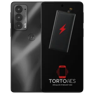 Motorola Edge 20 z ilustracją baterii - wymiana baterii