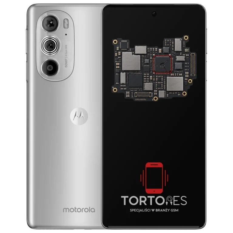 Motorola Edge 30 Pro z ilustracją płyty głównej - naprawa płyty głównej