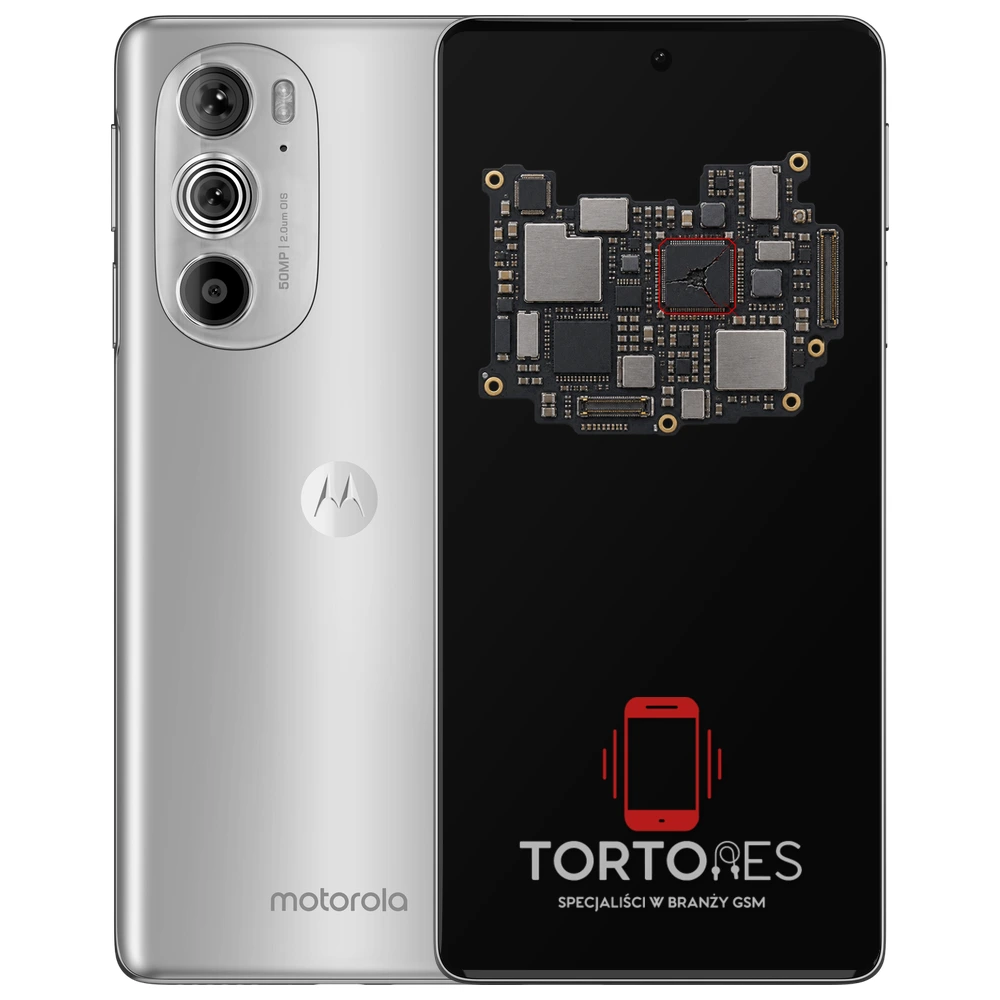 Motorola Edge 30 Pro z ilustracją płyty głównej - naprawa płyty głównej