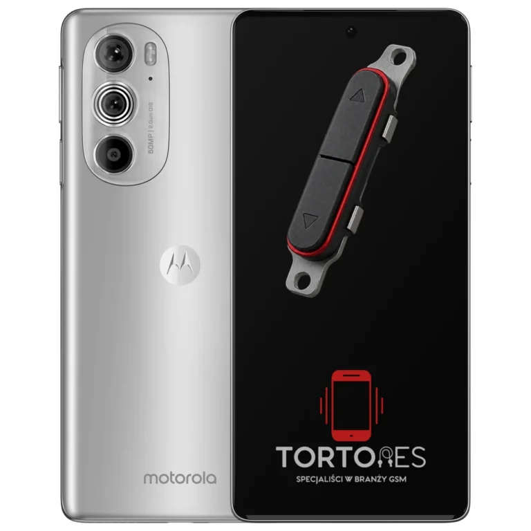 Motorola Edge 30 Pro z symbolem przycisków - naprawa przycisków włączania i głośności