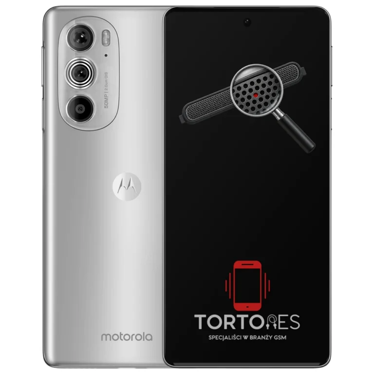 Motorola Edge 30 Pro z symbolem głośnika rozmów - wymiana głośnika rozmów