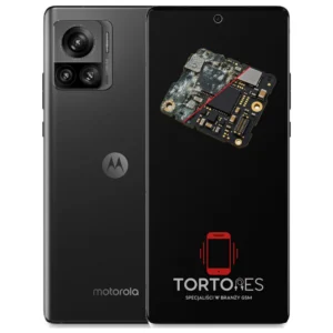 Motorola Edge 30 Ultra z ilustracją zalania - czyszczenie po zalaniu