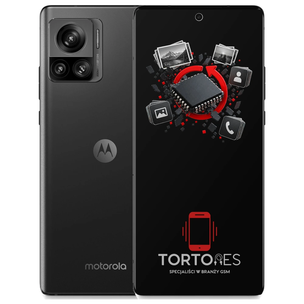 Motorola Edge 30 Ultra z ilustracją odzyskiwania danych - odzyskiwanie danych