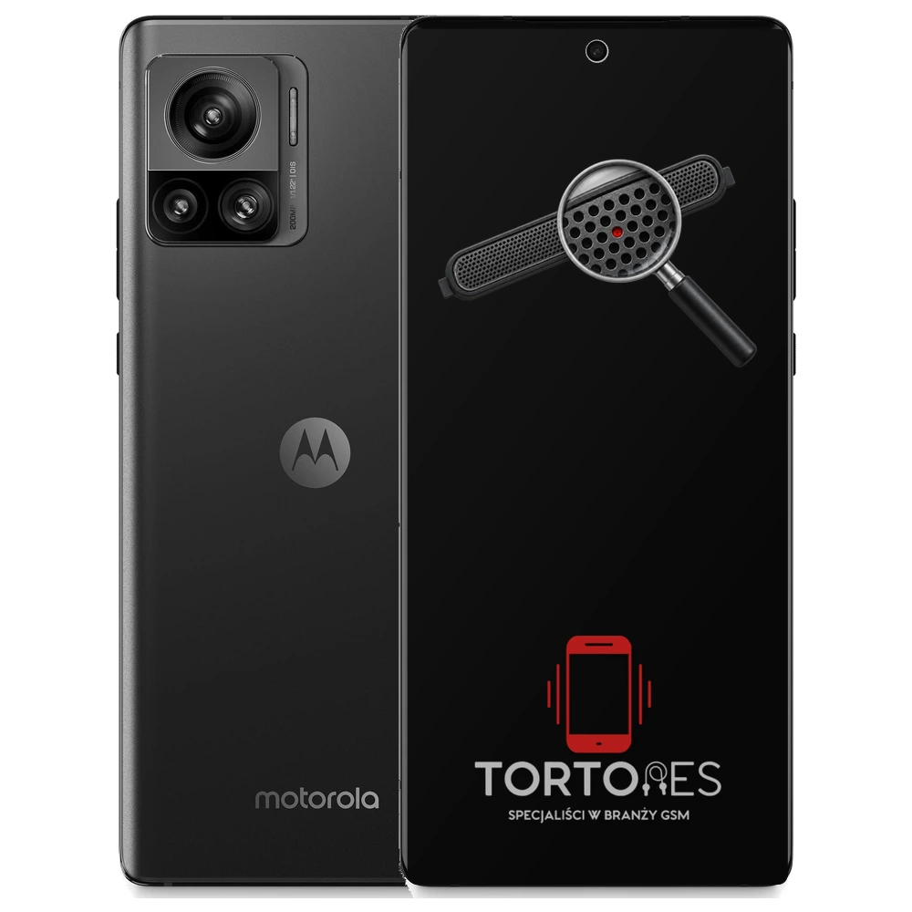 Motorola Edge 30 Ultra z symbolem głośnika rozmów - wymiana głośnika rozmów