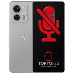 Motorola Edge 40 z symbolem mikrofonu - naprawa mikrofonu