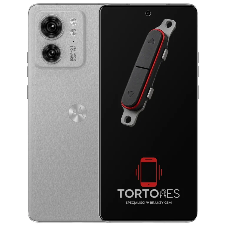 Motorola Edge 40 z symbolem przycisków - naprawa przycisków włączania i głośności