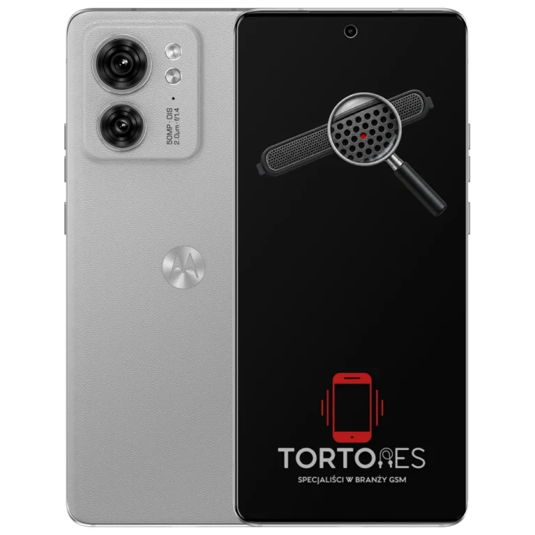 Motorola Edge 40 z symbolem głośnika rozmów - wymiana głośnika rozmów