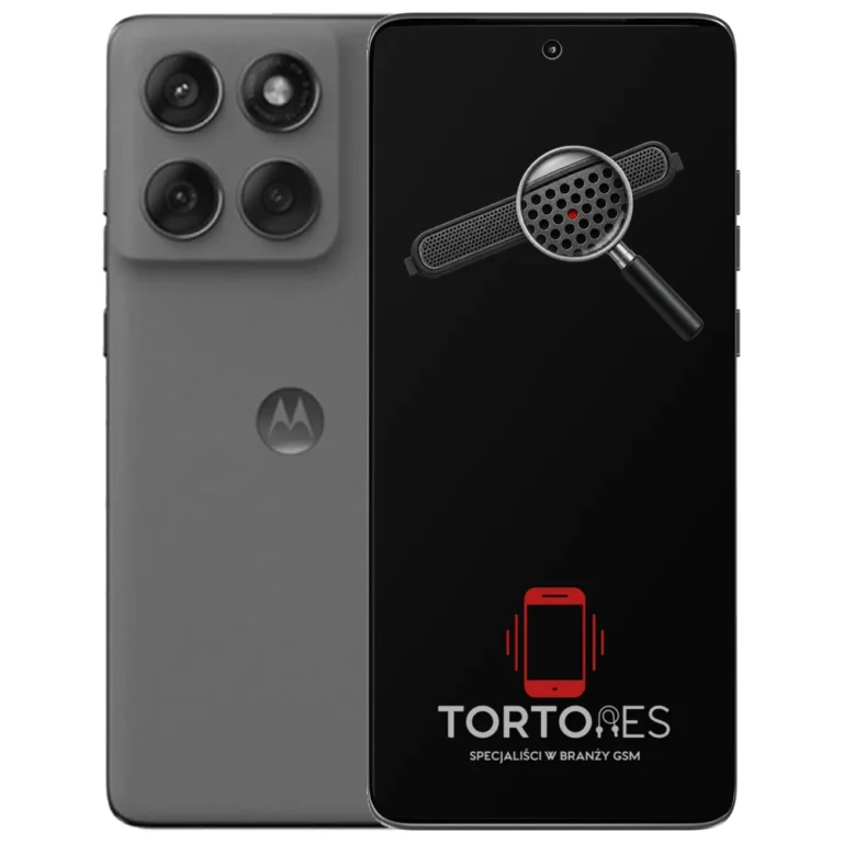 Motorola Edge 60 Fusion z symbolem głośnika rozmów - wymiana głośnika rozmów