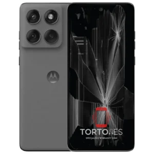 Motorola Edge 60 Fusion z ilustracją pękniętego wyświetlacza - wymiana zbitego wyświetlacza