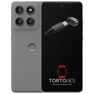 Motorola Edge 60 Pro z ilustracją złącza ładowania - naprawa złącza ładowania