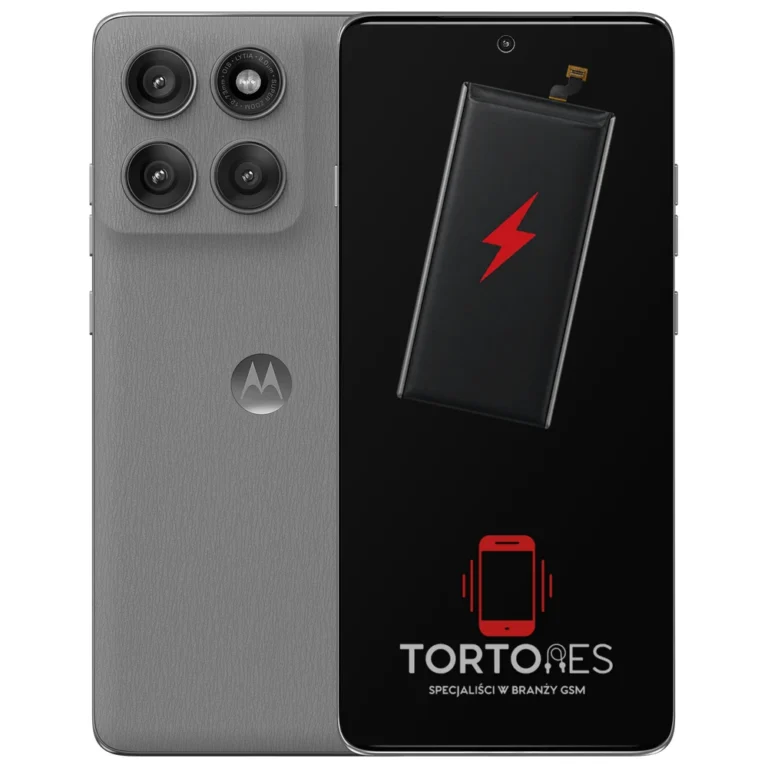 Motorola Edge 60 Pro z ilustracją baterii - wymiana baterii
