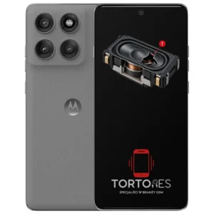 Motorola Edge 60 Pro z symbolem głośnika multimedialnego - wymiana głośnika multimedialnego