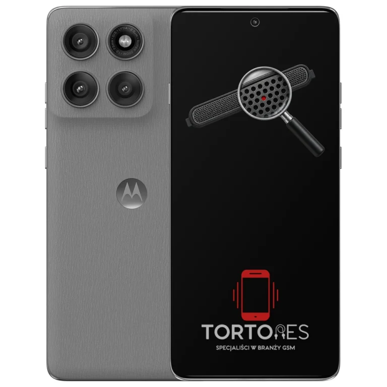 Motorola Edge 60 Pro z symbolem głośnika rozmów - wymiana głośnika rozmów