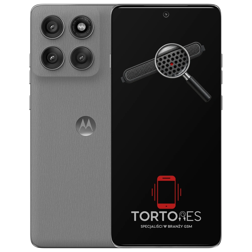 Motorola Edge 60 Pro z symbolem głośnika rozmów - wymiana głośnika rozmów