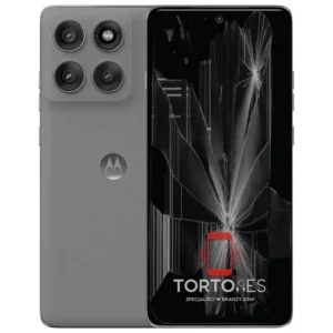 Motorola Edge 60 Pro z ilustracją pękniętego wyświetlacza - wymiana zbitego wyświetlacza