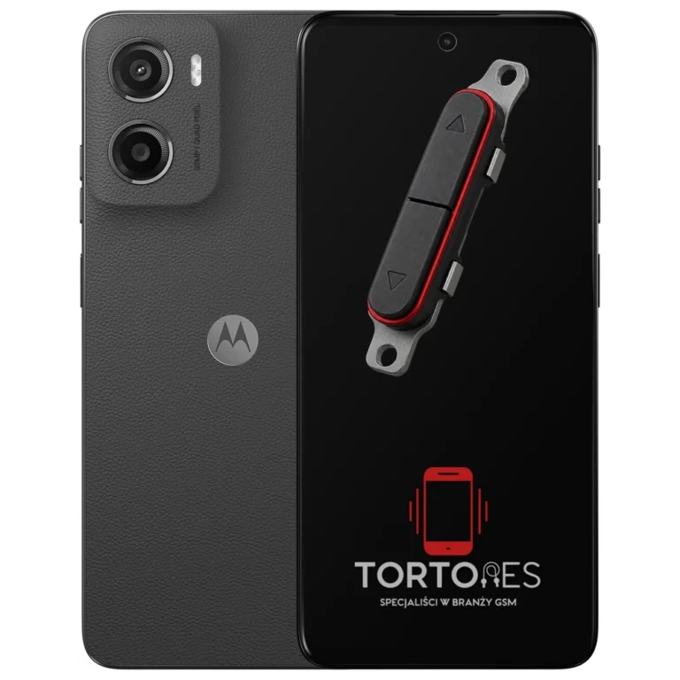 Motorola Moto E15 z symbolem przycisków - naprawa przycisków włączania i głośności