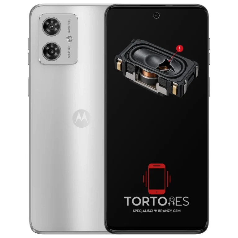 Motorola Moto G54 5G z symbolem głośnika multimedialnego - wymiana głośnika multimedialnego
