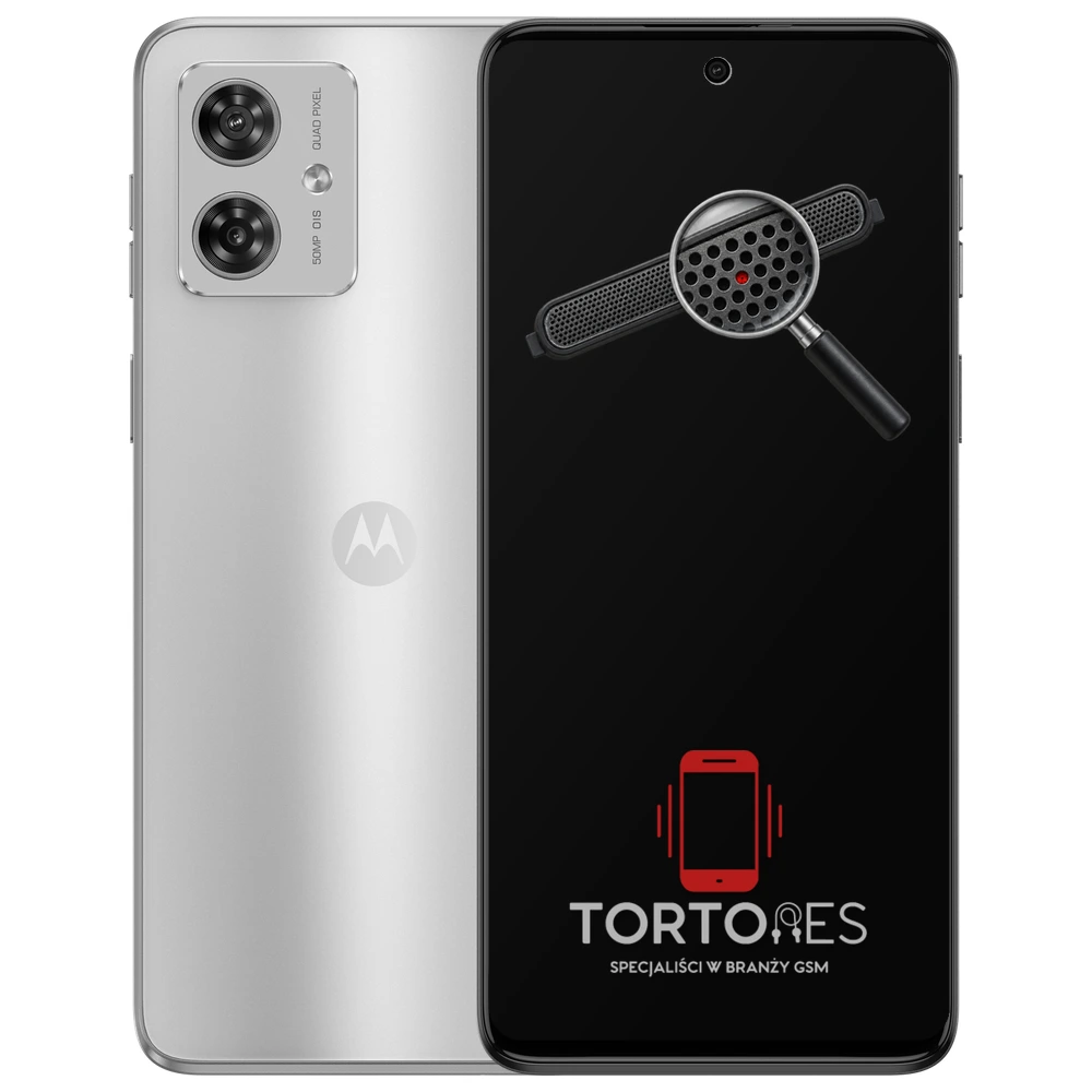 Motorola Moto G54 5G z symbolem głośnika rozmów - wymiana głośnika rozmów