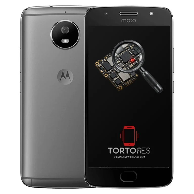 Motorola Moto G5S z symbolem diagnostyki - diagnoza telefonu