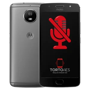 Motorola Moto G5S z symbolem mikrofonu - naprawa mikrofonu