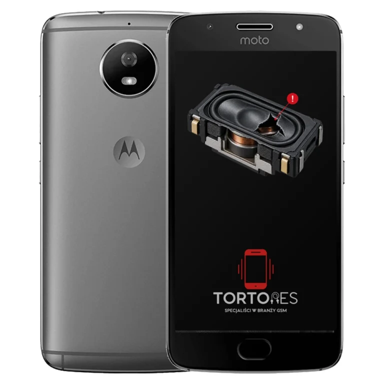 Motorola Moto G5S z symbolem głośnika multimedialnego - wymiana głośnika multimedialnego
