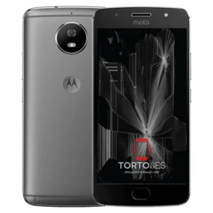 Motorola Moto G5S z ilustracją pękniętego wyświetlacza - wymiana zbitego wyświetlacza