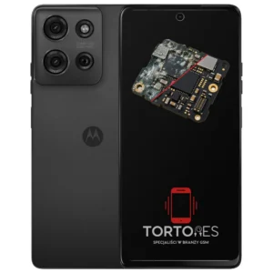 Motorola Moto G75 5G z ilustracją zalania - czyszczenie po zalaniu