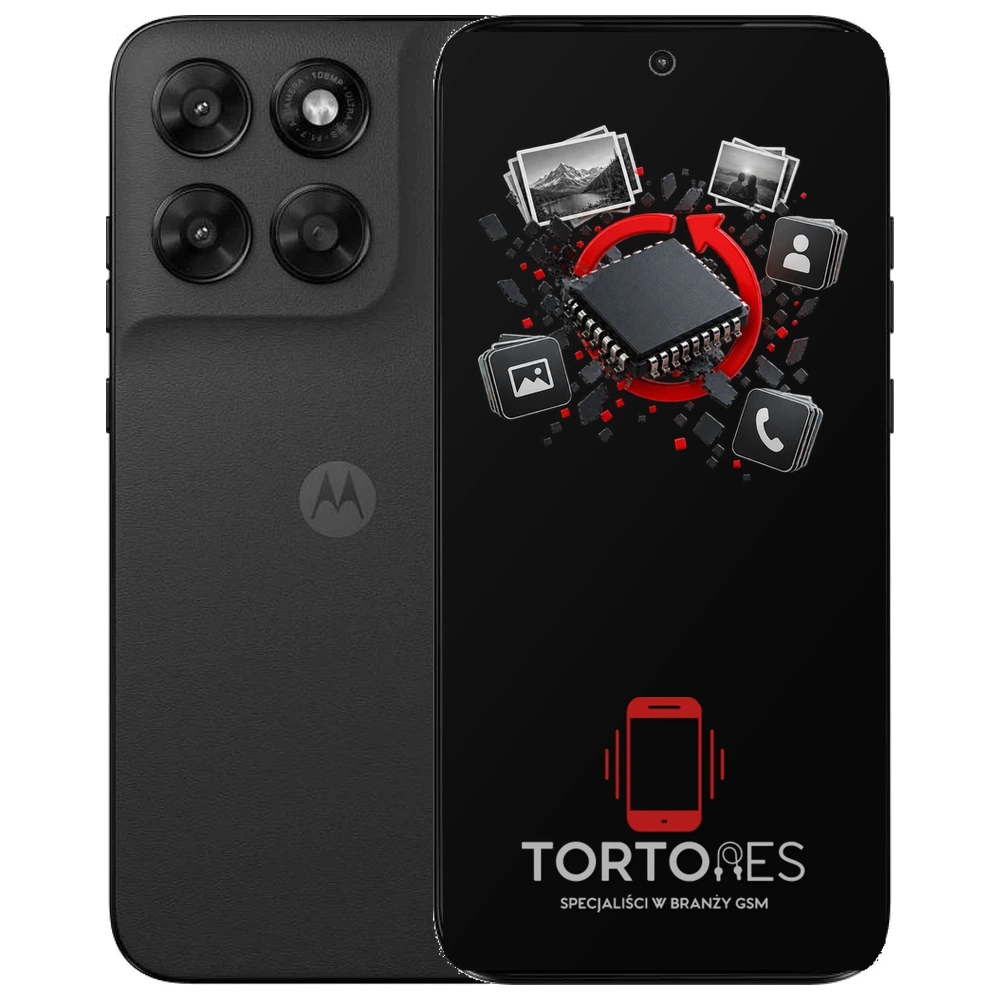 Motorola Moto G77 5G z ilustracją odzyskiwania danych - odzyskiwanie danych